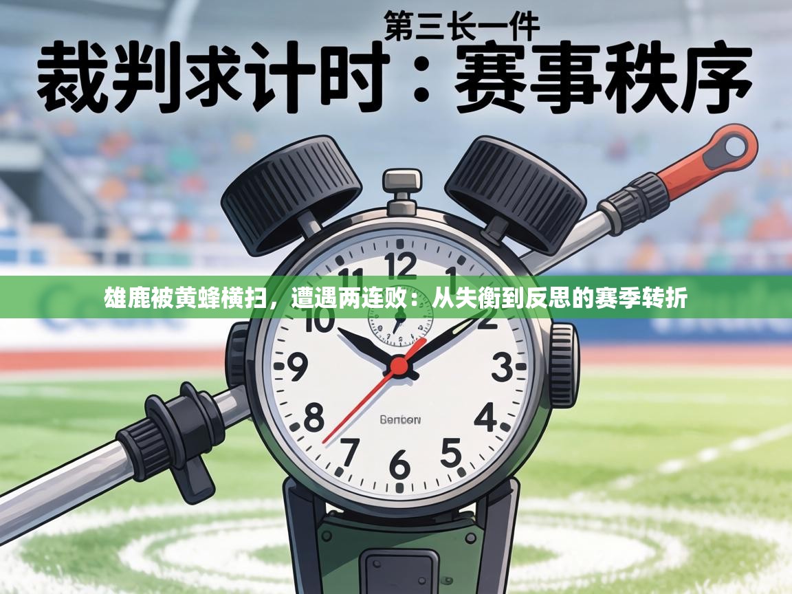 雄鹿被黄蜂横扫，遭遇两连败：从失衡到反思的赛季转折